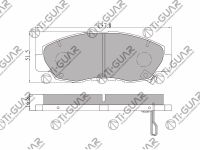 Тормозные колодки TG-455C/PF8484 (КЕРАМИКА)* Ti·GUAR